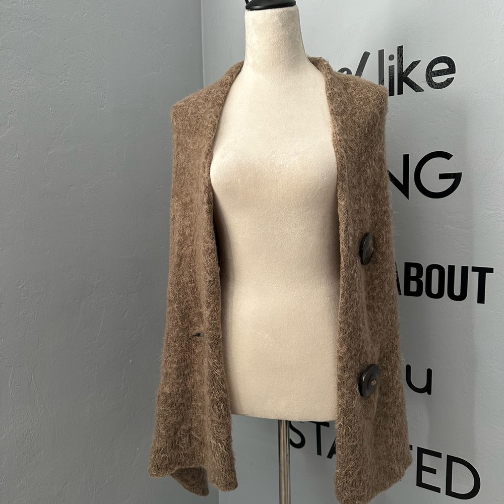 Two Button Shawl/ Wrap - image 3